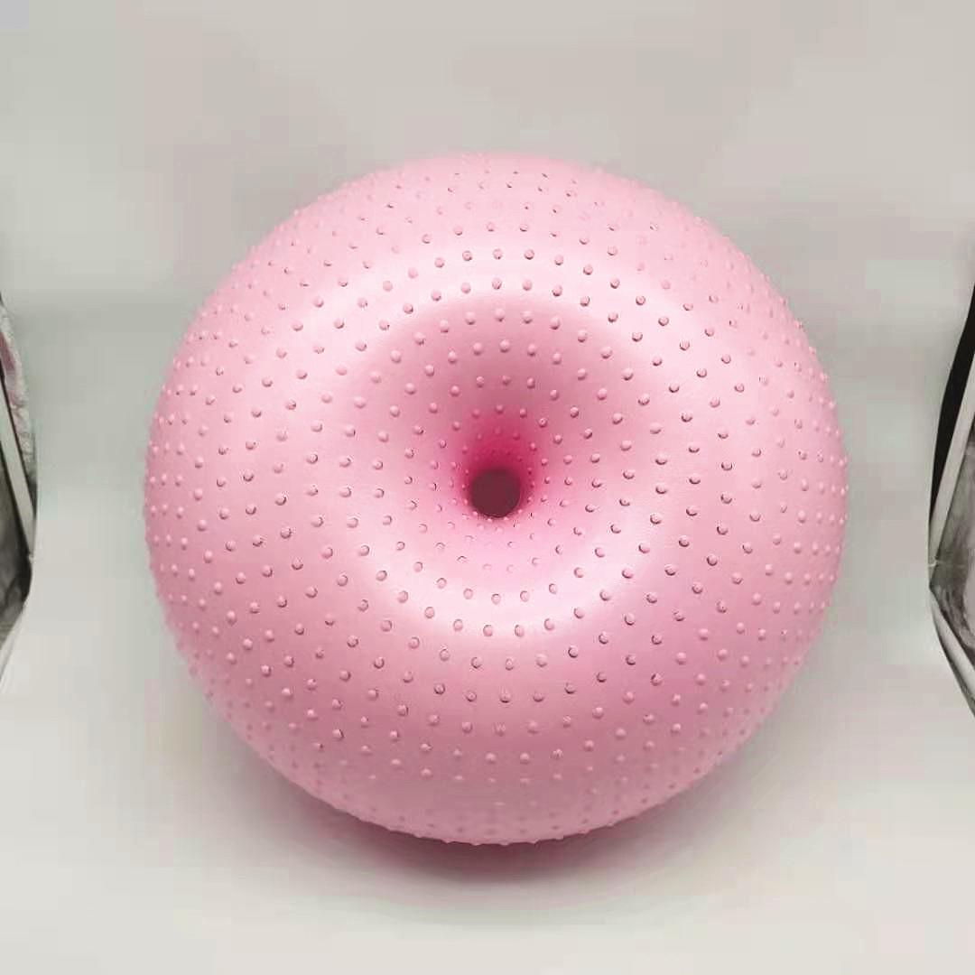 New Yoga Ball Donuts Thickened - Yoga Fitness Apple 评论和价格